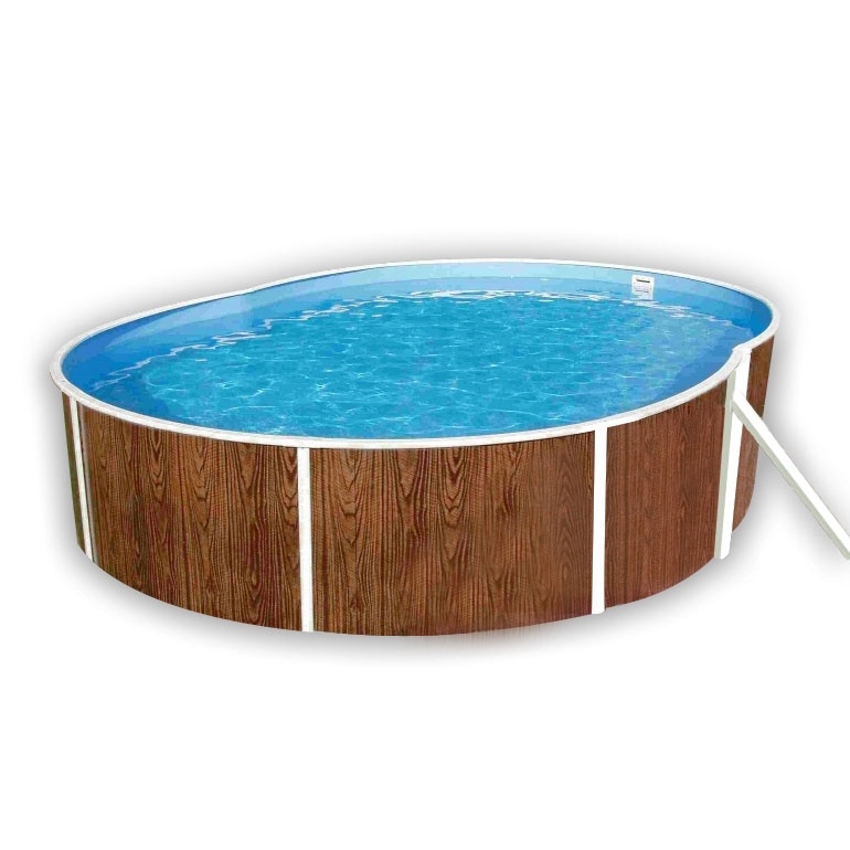 Морозоустойчивый бассейн Azuro 404DL овальный 5,5x3,7x1,2 м Premium (рис.1)