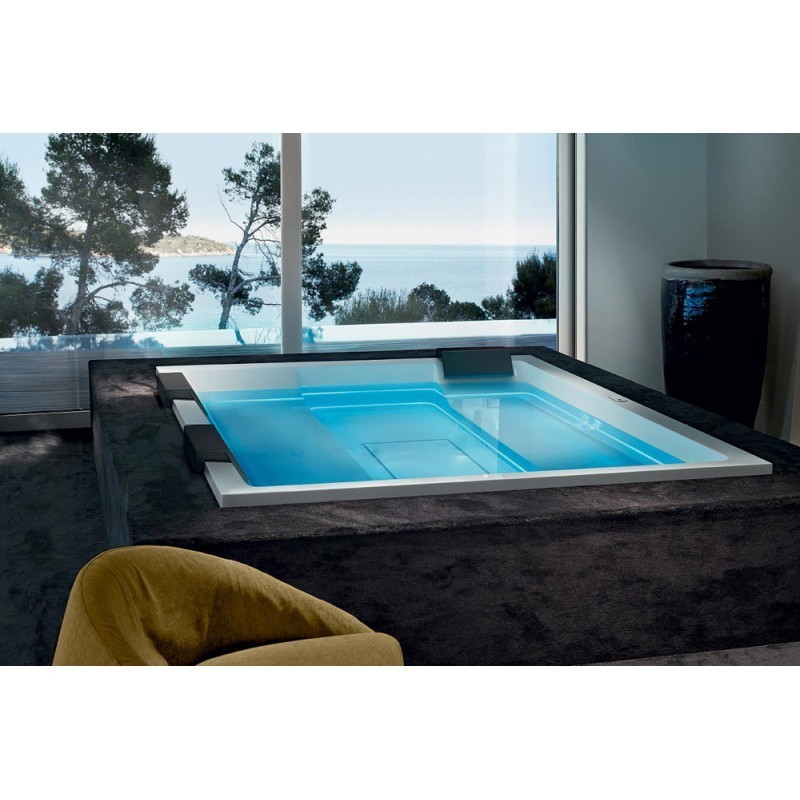 Гидромассажная ванна Treesse Rest 240x195x85 см (рис.2) Гидромассажная ванна Treesse Rest 240x195x85 см (рис.2)